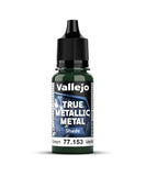 Vallejo - Beetle Green Shade | True Metallic Metal TMM | Acrylic Colors for Painting Metal Effects on Fantasy, Historical, and W