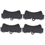 ECCPP D1014-8366 4pcs Front Semi Metallic Disc Brake Pad Set Fit For Audi Q7 2007-2015,For Porsche Cayenne 2003-2006 2008-2010,F