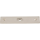 Top Knobs TK741PN Barrington Collection 3 Channing Backplate, Polished Nickel