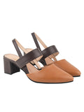 Shoetopia Solid Pointed Toe Tan Pumps For Women & Girls /Eu38,Tan,5,B0DRJGB4X8