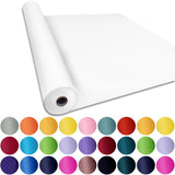 SMART&CASUAL 36 x 2,520 (210) White Kraft Craft Paper Roll for Gift Wrapping Bulletin Board Bouquet Flower Kids Art Packing Par