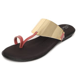 Ortho Joy Fancy Doctor Slippers | Stylish Chappal For Women | Comfortable Flat Sandals For Women,Maroon,4,B09YM16BM6