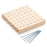Rupeerise 1 Piece Granny Square Blocking Board, Professional Diy Crochet Kit With Pins, Precision Tool For Crochet Projects And 
