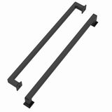 ROMATEE 10 Pack 10 Inch(256mm) Matte Black Cabinet Pulls Black Cabinet Pulls for Kitchen Cabinet Handles Cabinet Hardware Kitche