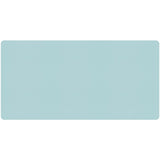 Bloss Light Blue Desk Mat, Large Mouse Pad, Leather Desk Blotter, Waterproof Desk Pad for Office Home Decor/31.5 15.7 Inch