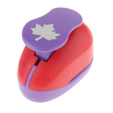 ATORSE Paper Punch for Kids Premium Photos Scrapbook Puncher for DIY Magazines Kids Maple Leaf