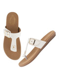Shoetopia Solid White Flats For Women /Eu36,White,3,B0DFVJ6VVW