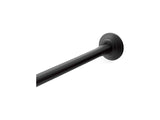 Kohler K-9349-BL Expanse Curved Shower Rod, Traditional Design, Matte Black