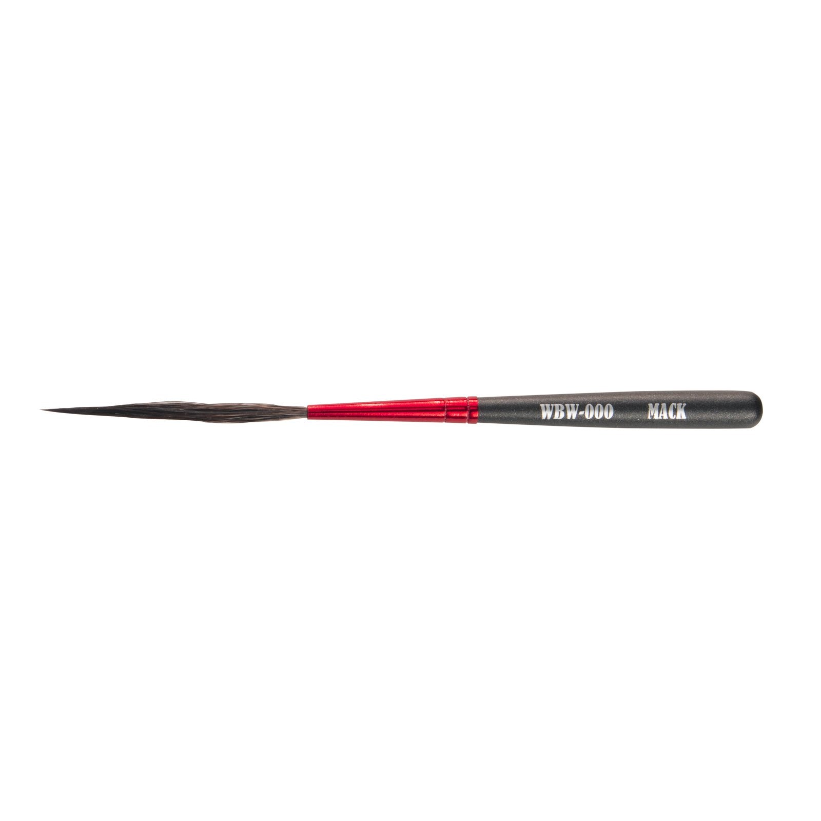 Andrew Mack Wizard Black Widow Scroll Striper Brush Series Wbw Size 000