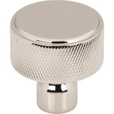 Top Knobs Garrison Knob 1 1/4 Inch Polished Nickel