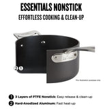 All-Clad Essentials Nonstick Cookware (12 Inch Fry Pan)