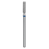 DIAMOND NAIL DRILL BIT, "ROUNDED CYLINDER", BLUE, HEAD DIAMETER 2,5/10MM (FA30B025/10) - STALEKS™
