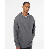 Independent Trading Co. Midweight Hooded Sweatshirt - Charcoal, Xl