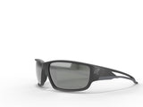 Edge SK117 Kazbek Wrap-Around Safety Glasses, Anti-Scratch, Non-Slip, UV 400, Military Grade, ANSI/ISEA & MCEPS Compliant, 5.04 