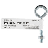 BOLT EYE W/NUT3/16X2 (Pack of 10)