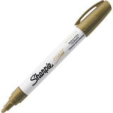 SHARPIE OilBased Paint Marker, Medium Point, Metallic Gold, 1 Count Great for Rock Painting