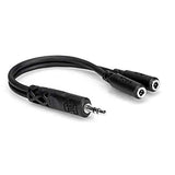 Y Cable, 3.5 Mm Trs To Dual 3.5 Mm Trsf