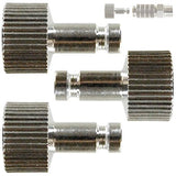 Master Airbrush 1/8 Male Quick Coupler 3 Pack Airbrush Connector Male Ends