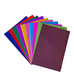 Laminated Multicolor Notebook/Book Cover for A4 Size | School Book Cover Waterproof & Durable ReadytoUse Notebook Covers Lon