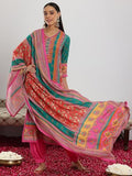 Libas Women'S Silk Blend Kurta Sets (48871_Multi_S)