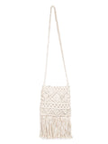 Lunalove White Sling Bag Stylish & Durable With Split Compartments & Premium Ykk Zipper Closure, Lightweight & Versatile Every