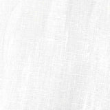 European 100% Linen White Fabric by The Yard