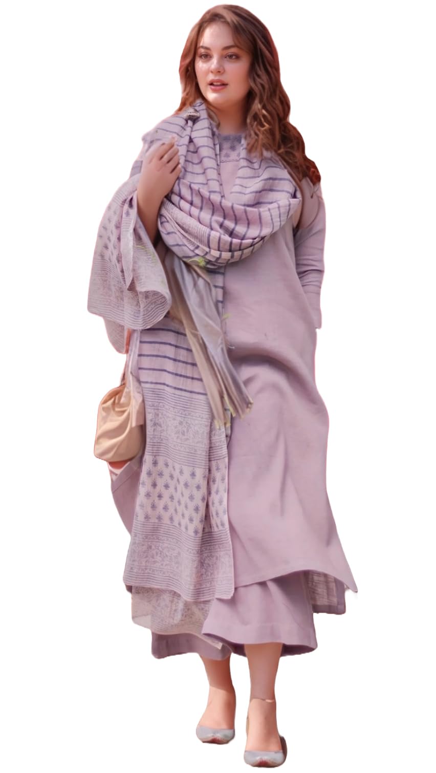 Anni Designer Women'S Rayon Viscose Printed Straight Kurta With Pant & Dupatta (Purika Purple-Vks01_S_Purple_Small),Purple,S