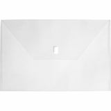 Lion DesignRLine Poly Oversized Project Envelope, 11 x 17 Inches, Clear, 1 Envelope (60205CR)