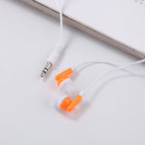CN-Outlet Wholesale Bulk Eearbuds Headphones 100 Pack for Kids,Classroom,Labs,Students and Adults -Orange