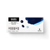 Liquitex Professional Soft Body Acrylic Paint, 6 x 22ml (0.74oz), Mixing Set