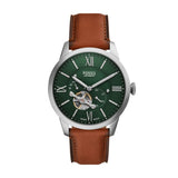 Fossil Men's Townsman Multifunction Brown Leather Watch