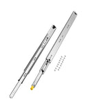 VEVOR Heavy Duty Drawer Slides 30inch, 1 Pair Locking Drawer Slides 250lbs Load Capacity, Side Mount Ball Bearing, 3-Fold Full E