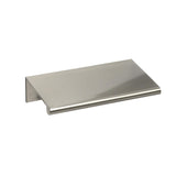 #3306-3 in. CKP Brand Back Mount Finger Edge Pull, Brushed Nickel