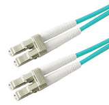 Addon 20M Lc To Lc Aqua Om3 Duplex Ofnr (RiserRated) Fiber Patch Cable