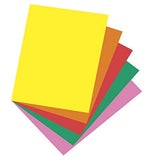 Pacon Multi-Purpose Paper, 8-1/2 x 11 Inches, Bright Colors, Pack of 500 Sheets