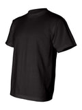 Bayside Usa-Made 50/50 Short Sleeve T-Shirt - Black, M