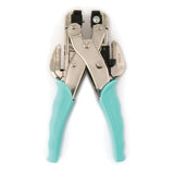 We R Memory Keepers- Crop-A-Dile Eyelet Setter, Blue Comfort Handle, for 1/8 or 3/16 Inch Holes, Grommet and Embelishment Crafti