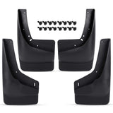 PIT66 Heavy Duty Molded Mud Flaps Mud Guards Splash Compatible for Chevy Silverado Sierra1500 1999-2007 Replacement for GMC Sier