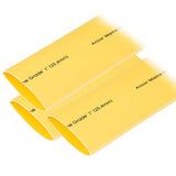 Ancor 307924 1 x 12 in. Heat Shrink Tubing44; Yellow 3 Piece