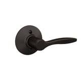 Schlage F170 DEL 716 RH Right Handed Delfayo Door Lever with Standard Trim, One-Sided Non-Turning Dummy Handle, Aged Bronze