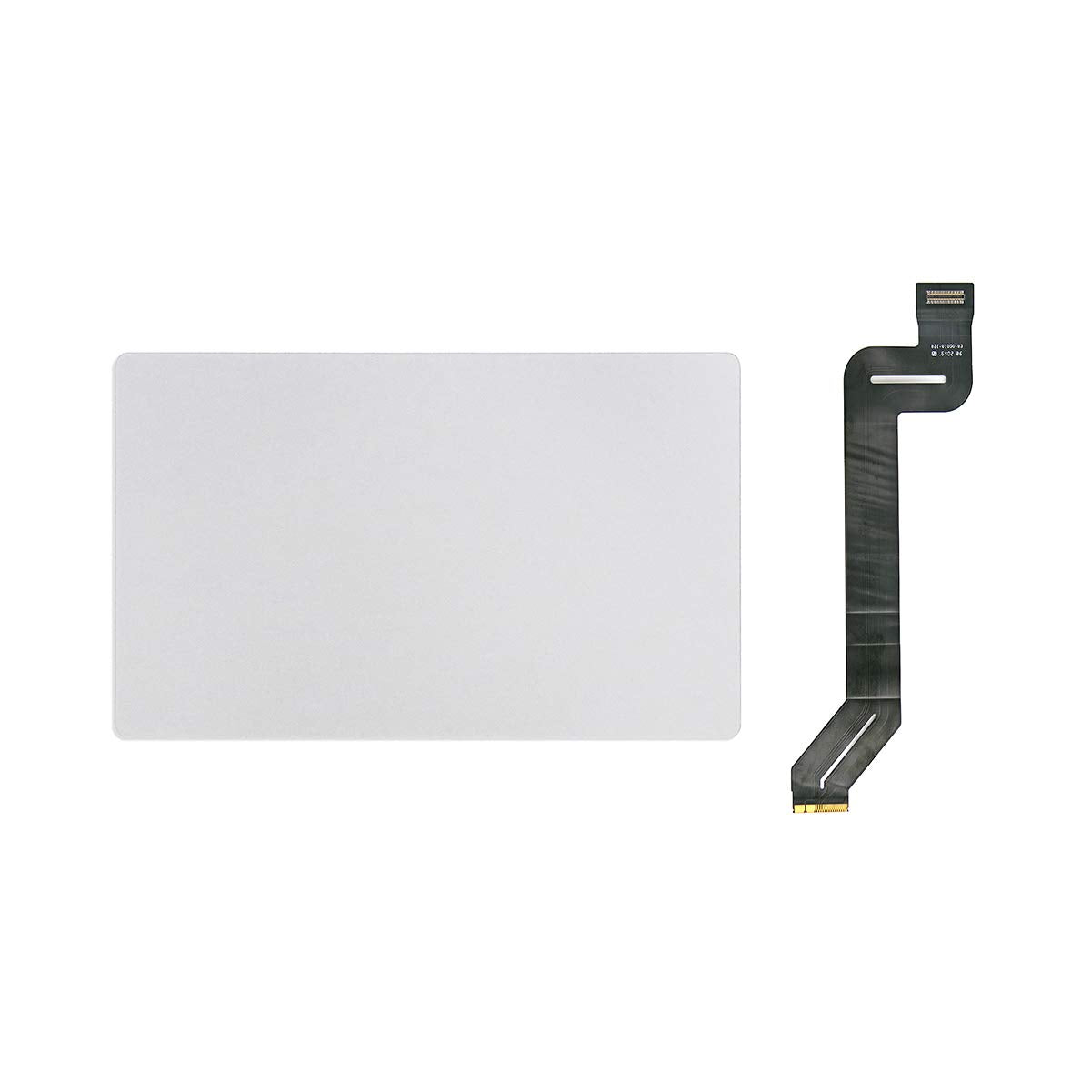 ICTION New Replacement A1707 Trackpad Touchpad with Cable for MacBook Pro Retina 15 A1707 (Late 2016 / Mid 2017) (Silver)