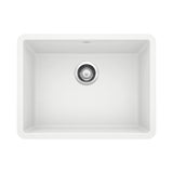 Blanco Precis Silgranit 24 Single Bowl - White