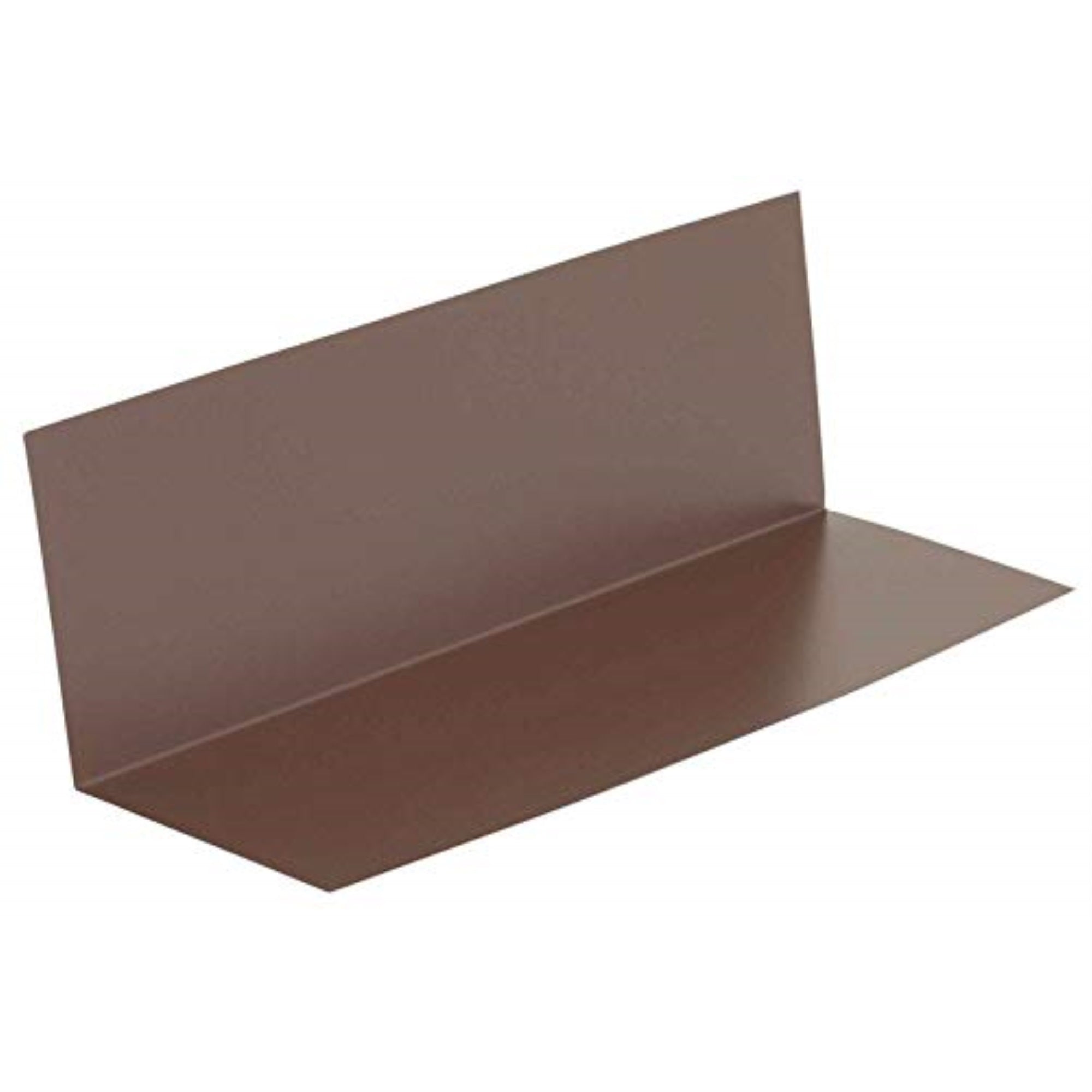 5162474 Flashing Pbent4X4X12Brwn Amerimax 4 In. W X 12 In. L Galvanized Steel Pre-Bent Flashing Shingle Brown (Pack Of 50)