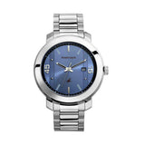 Fastrack Bare Basics Analog Blue Dial Men'S Watch-3246Sm03/Np3246Sm03 Stainless Steel, Steel Strap