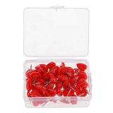 Enakshi 50 Pieces Heart Shape Push Pins Drawing Pins Office Thumbtack Red | Crafts | MultiPurpose Craft Supplies | Other Multi