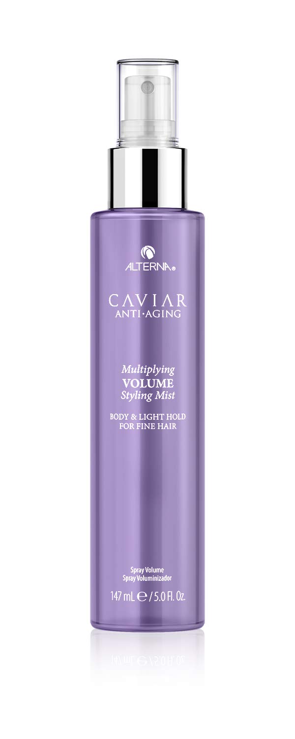 Alterna Caviar Anti-Aging Multiplying Volume Styling Mist, 5 Ounce For Fine, Thin Hair Light Hold Sulfate Free , 5 Fl Oz (Pac