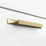 goldenwarm 15 Pack Gold Cabinet Handles 3-3/4 Inch Brushed Brass Drawer Pulls Hardware for Kitchen Cupboard Dresser Pull