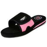 Ortho Joy Fancy Doctor Slipper For Women || Comfortable Ortho Slipper For Women,Black-Pink,4,B0BJ2H6716