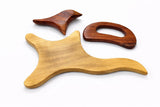 Acupression. Wooden Gua Sha Lymphatic Drainage Massage Tool Set Maderoterapia Colombiana Body Sculpting & AntiCellulite Wood 