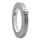 WOD DTC10 Advanced Strength Industrial Grade Silver (Gray) Duct Tape, 1/2 inch x 60 ft. Waterproof, UV Resistant For Crafts & Ho